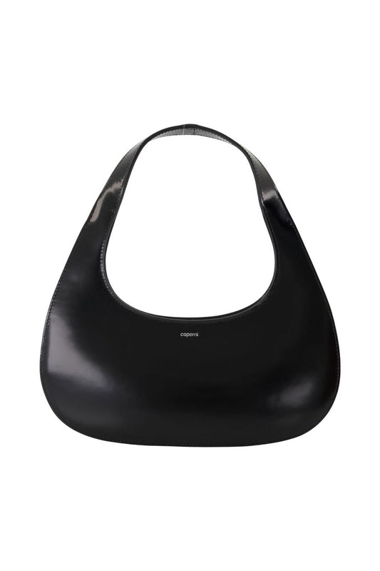 Handtasche New Baguette - Coperni - Leder - Schwarz