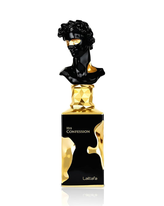 Lattafa His Confession Kraftvoller Duft - 100 ml, Eau de Parfum, Standardflakon