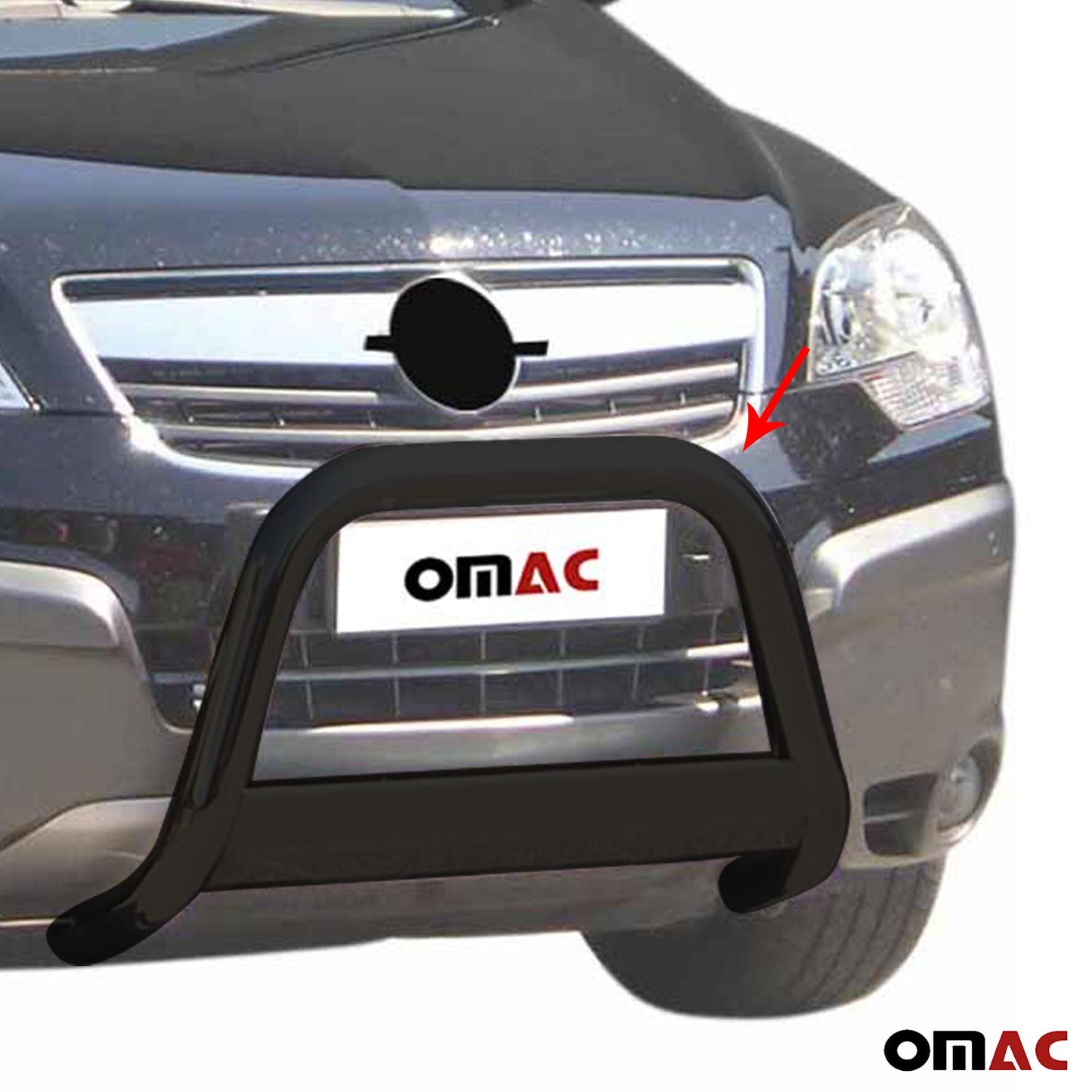 Frontbügel Frontschutzbügel für Opel Antara 2007-2011 ø63mm Stahl Schwarz Schutz