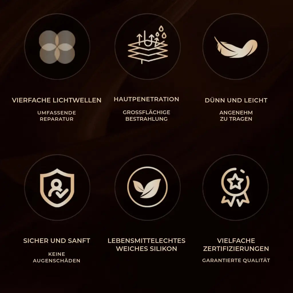 Mască de terapie cu lumină LED