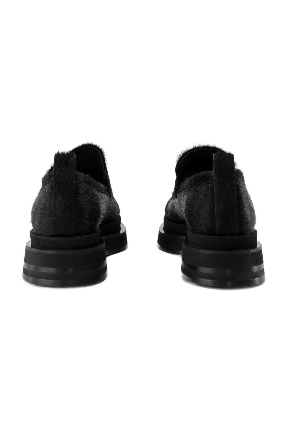 Heart Toe Mokassins - Simone Rocha - Leder - Schwarz