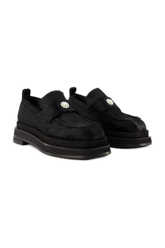 Heart Toe Mokassins - Simone Rocha - Leder - Schwarz