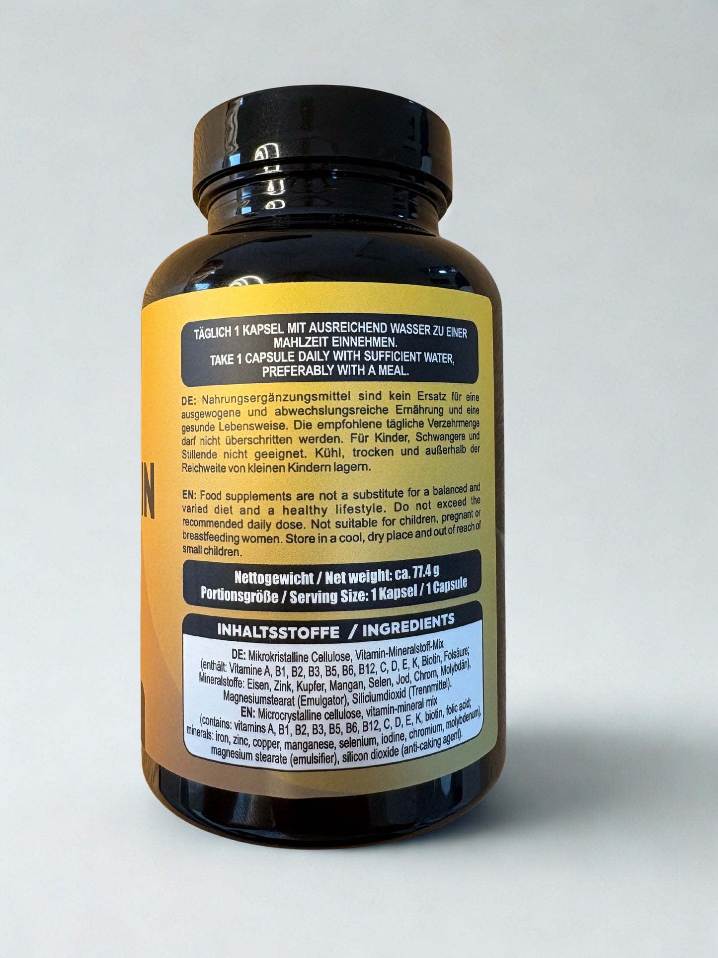 Complex multivitaminic WEGAIN cu 21 de nutrienți pentru sistemul imunitar - 90 de capsule doză mare