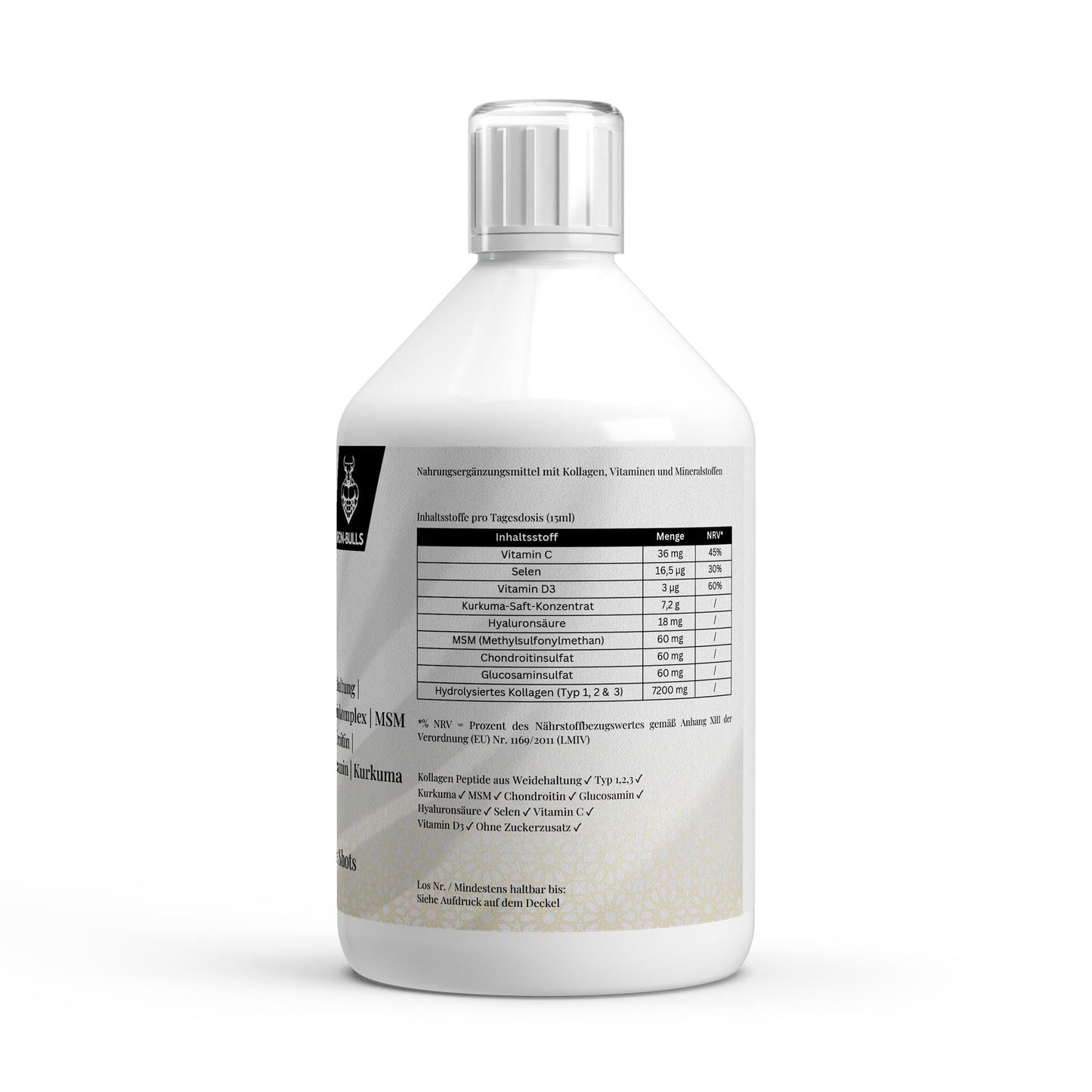 Kollagen Support PLUS+ Shots - Wild Berry - 500ml