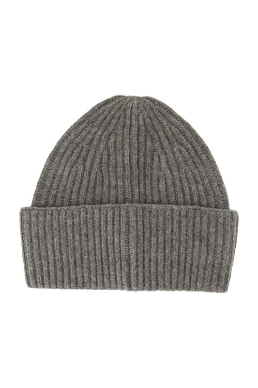 Mütze W - Samsoe Samsoe - Wolle - Grau