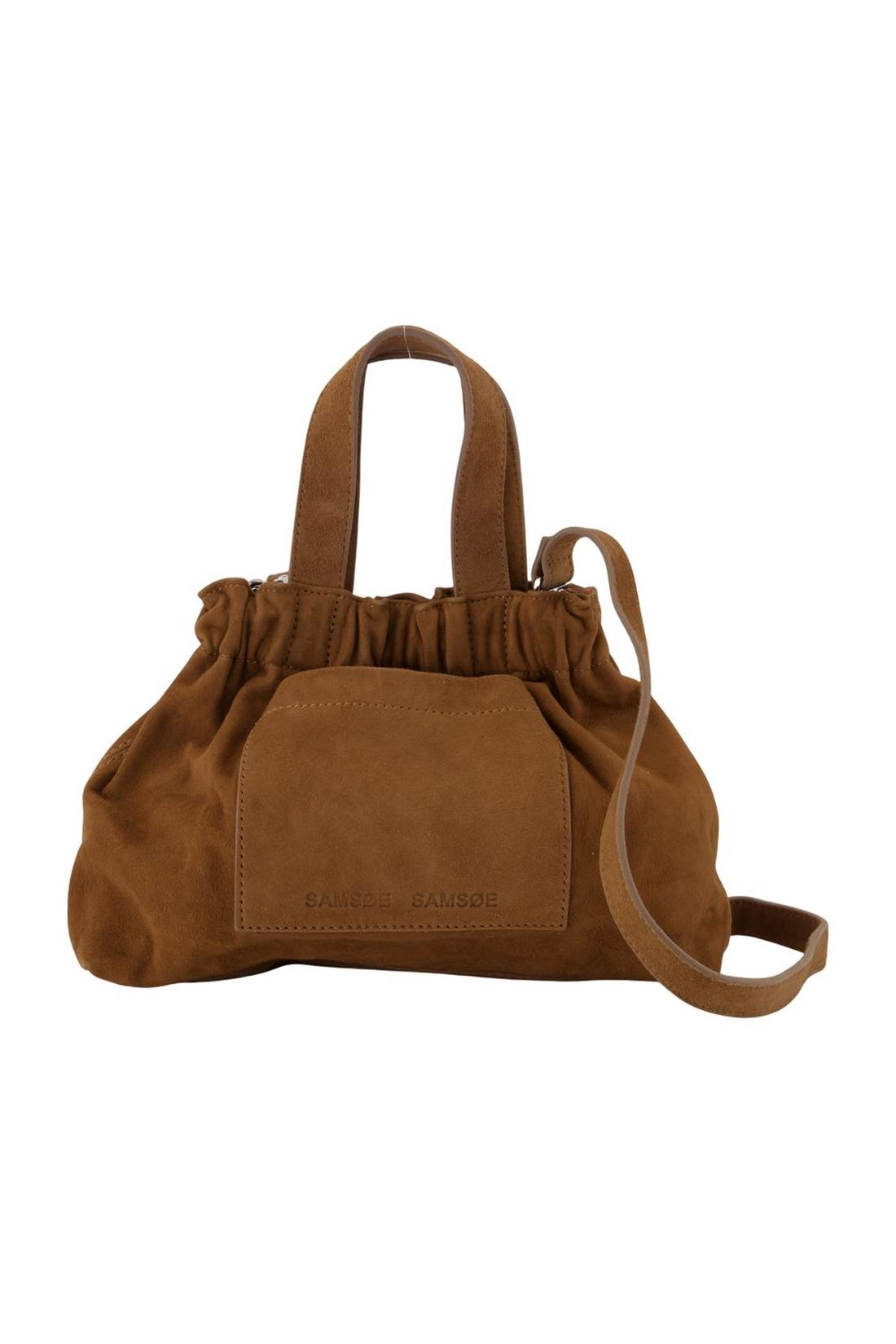 Saemmi Midi Handtasche - Samsoe Samsoe - Leder - Braun