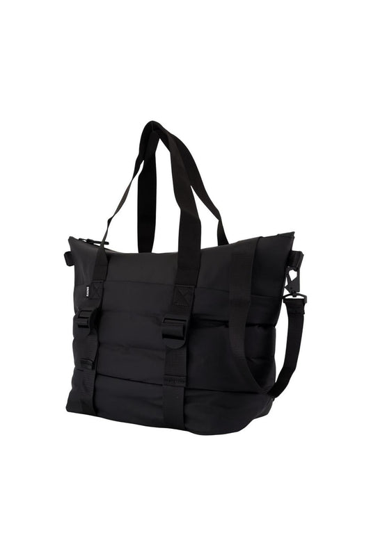 Cabas Puffer Mix Tote Bag Mini W3 - RAINS - Synthetik - Schwarz