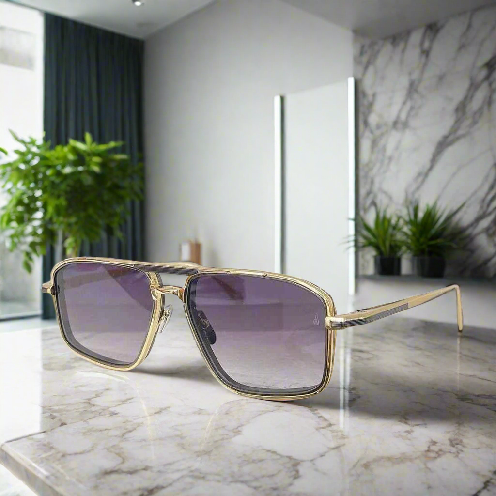 jacques marie mage EARL ultralight titanium, vintage retro square