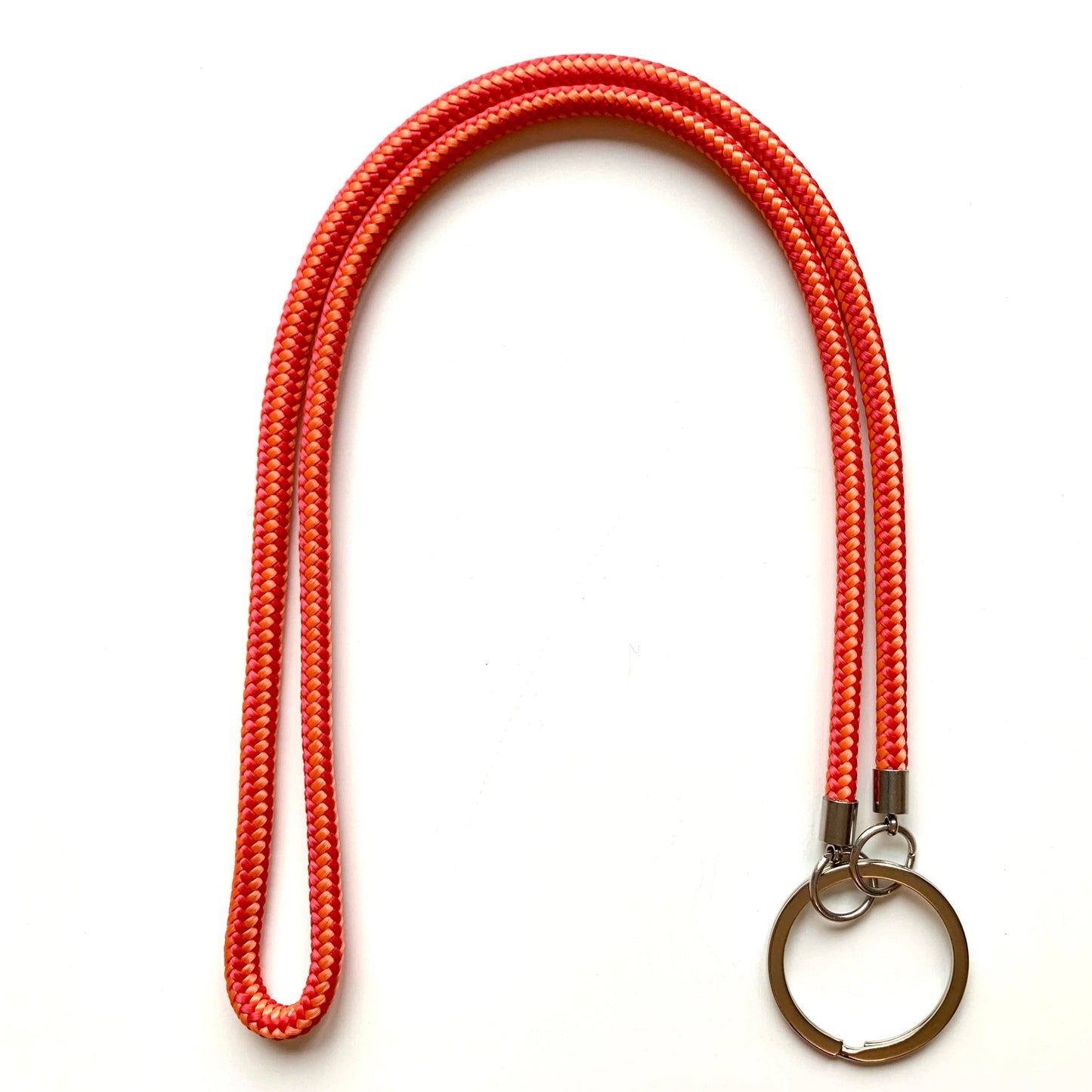 Schlüsselband Orange/Rot