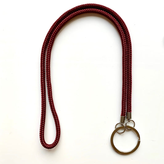 Schlüsselband Rostrot