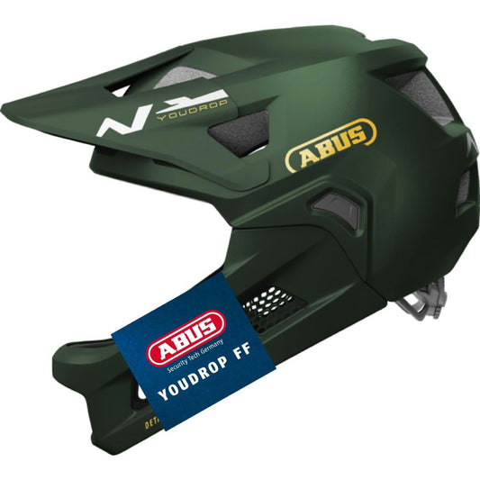 ABUS MTB-Helm YouDrop FF Fullface - Größe S, Belüftung, Gewicht Leicht