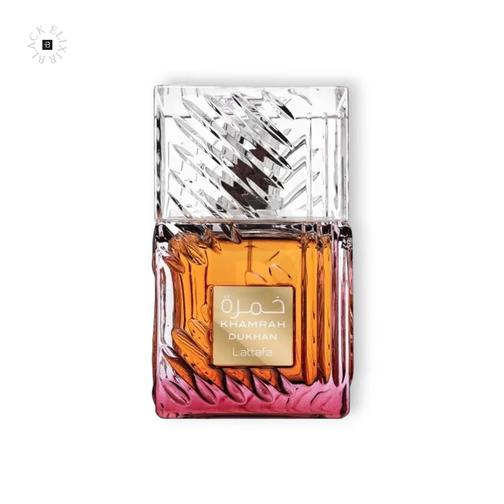 Lattafa Khamrah Dukhan Rauchduft - Kapazität 100 ml, Größe 9 cm