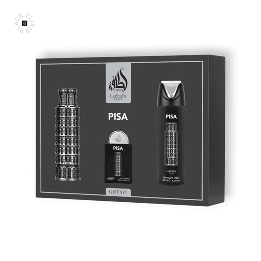Lattafa Pisa Eau de Parfum Set - Inhalt 200 ml, Reisegröße 20 ml