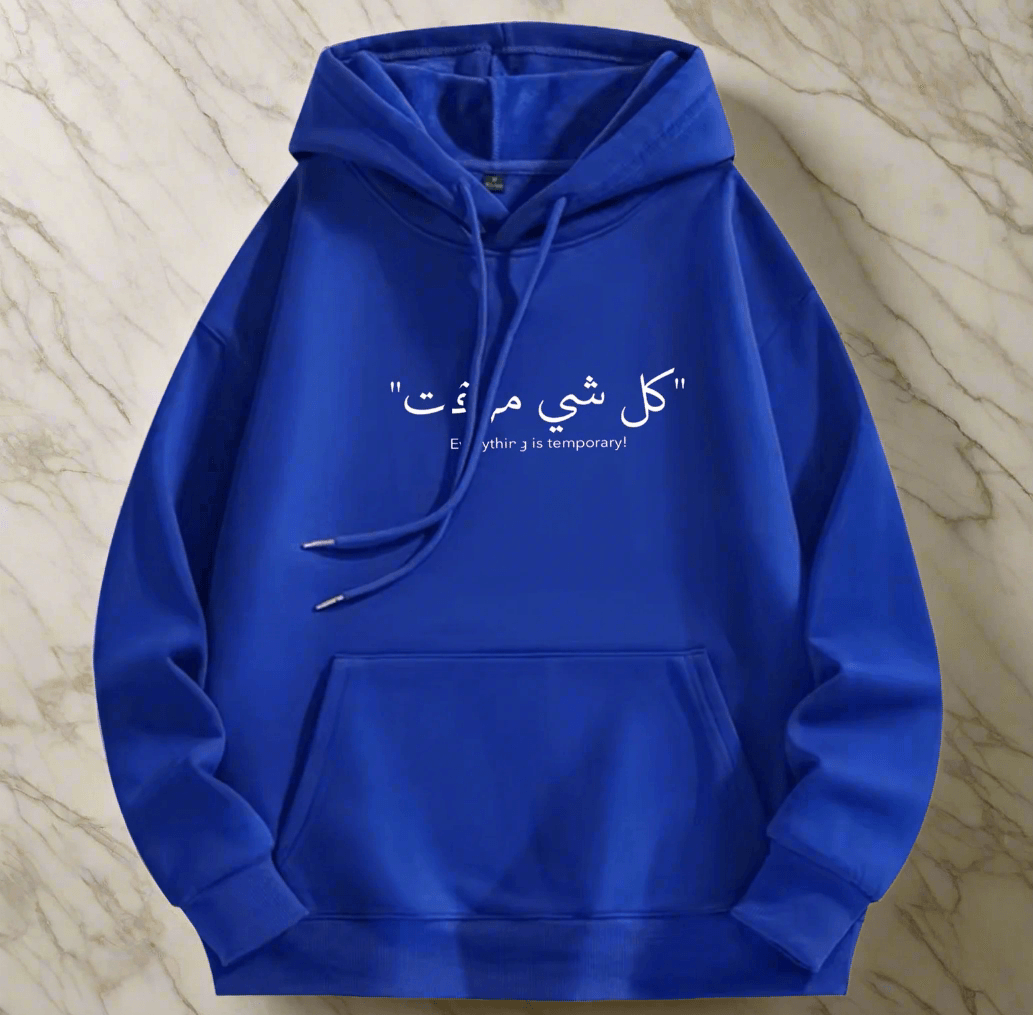 Arabic fashion hoodies for sweatshirt with design