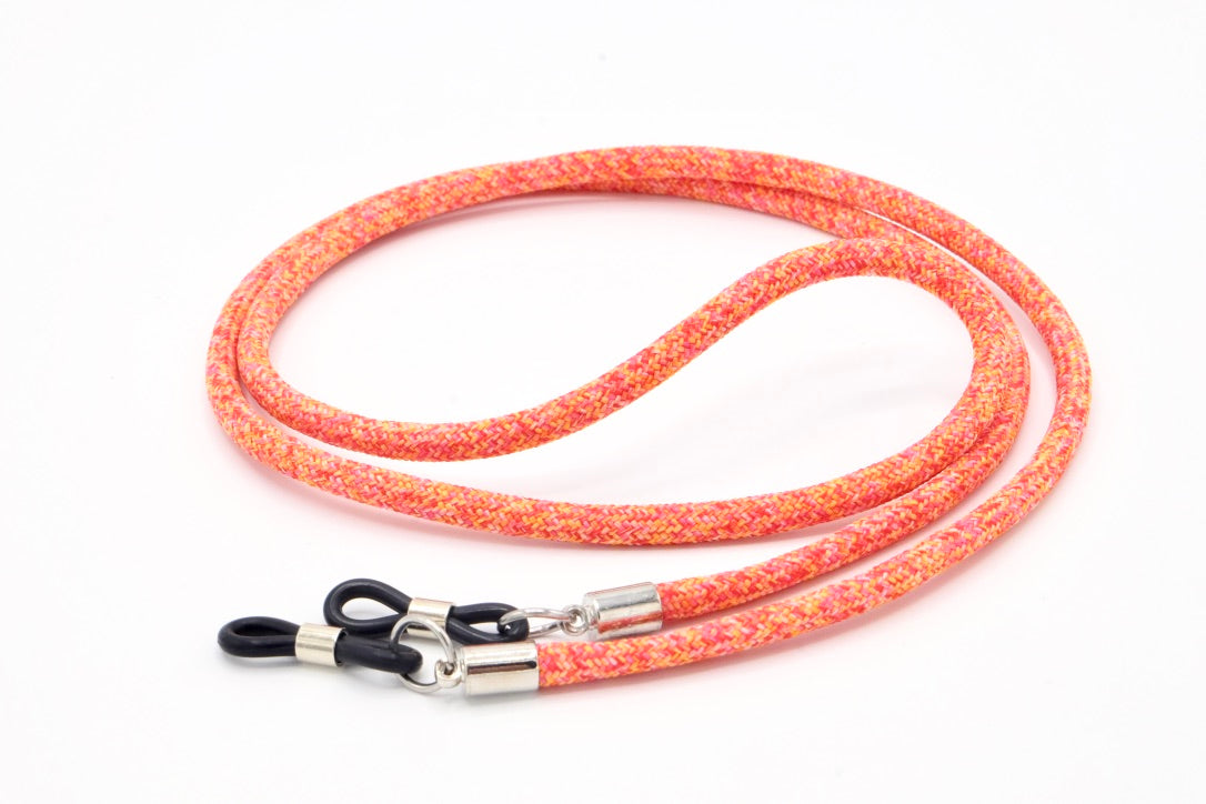 Brillenband 3,8mm Orange meliert