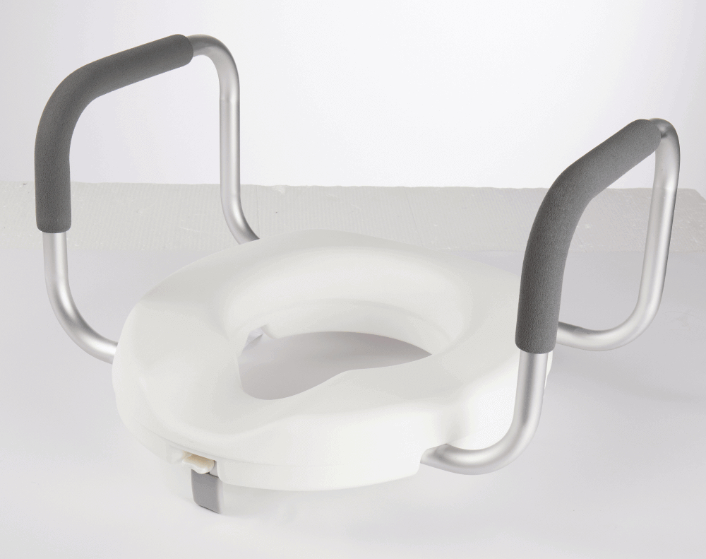 Înălțător pentru scaunul de toaletă cu mânere antiderapante – AT51209