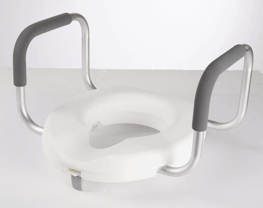 Înălțător pentru scaunul de toaletă cu mânere antiderapante – AT51209