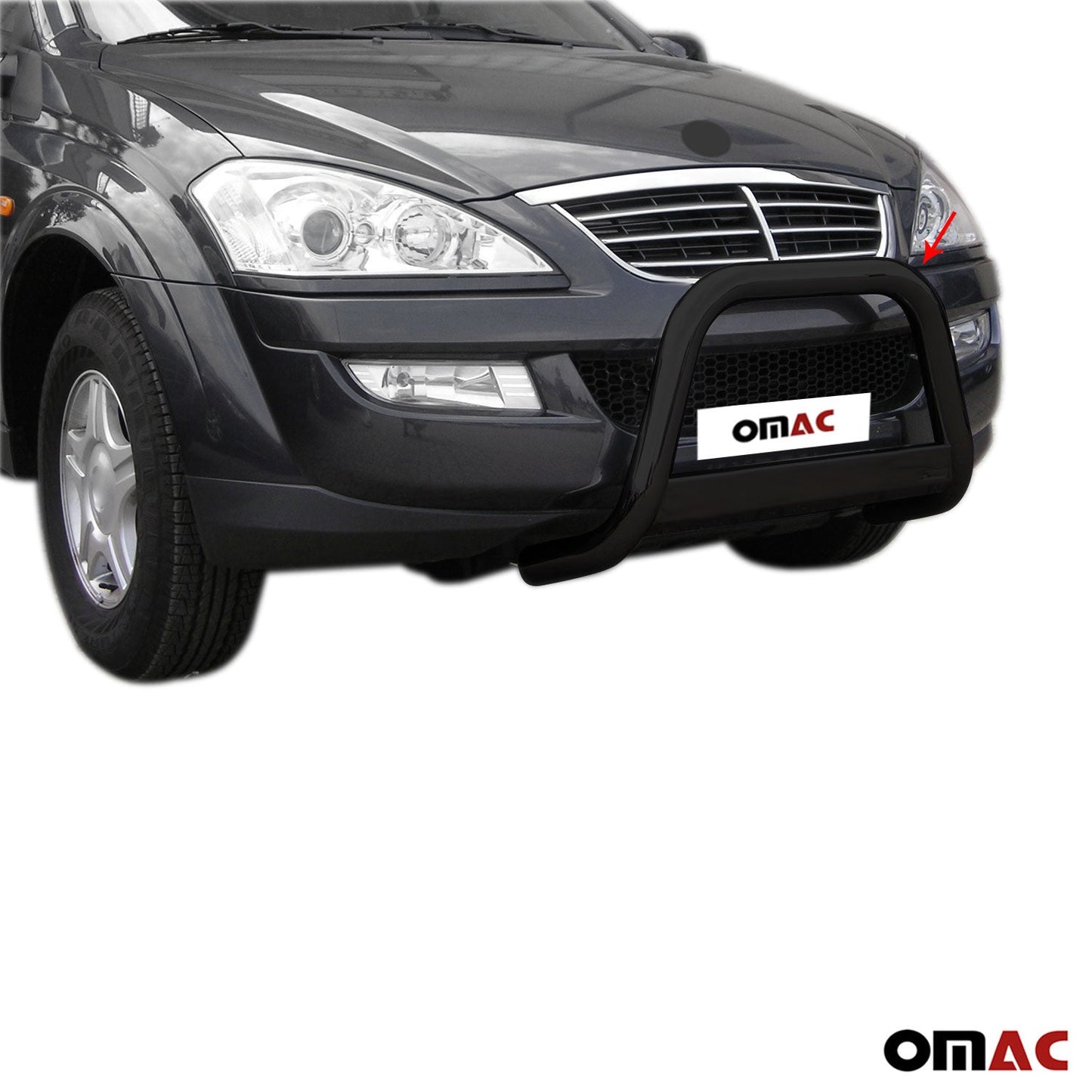 Frontbügel Frontschutzbügel für Ssangyong Kyron 2007-2014 ø63mm Stahl Schwarz