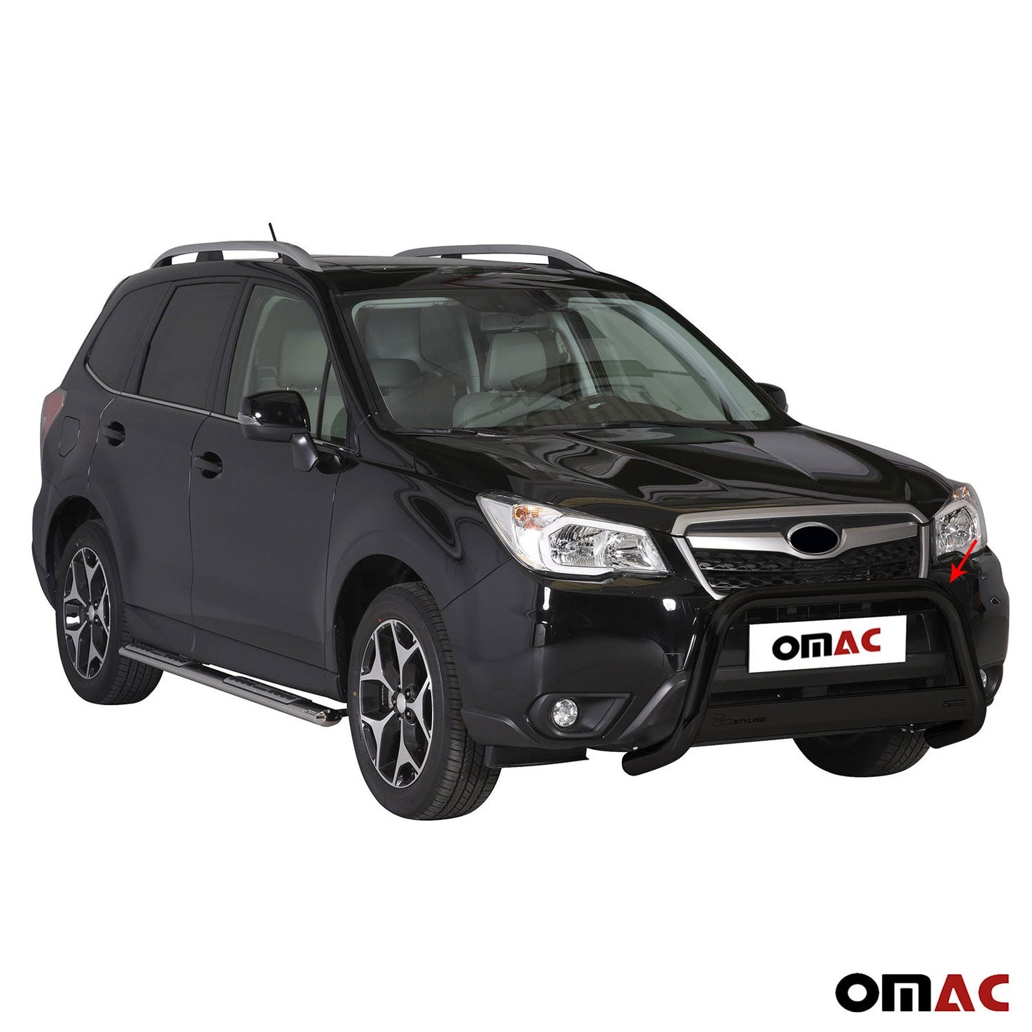 Frontbügel Frontschutzbügel für Subaru Forester 2013-2015 ø63mm Stahl Schwarz