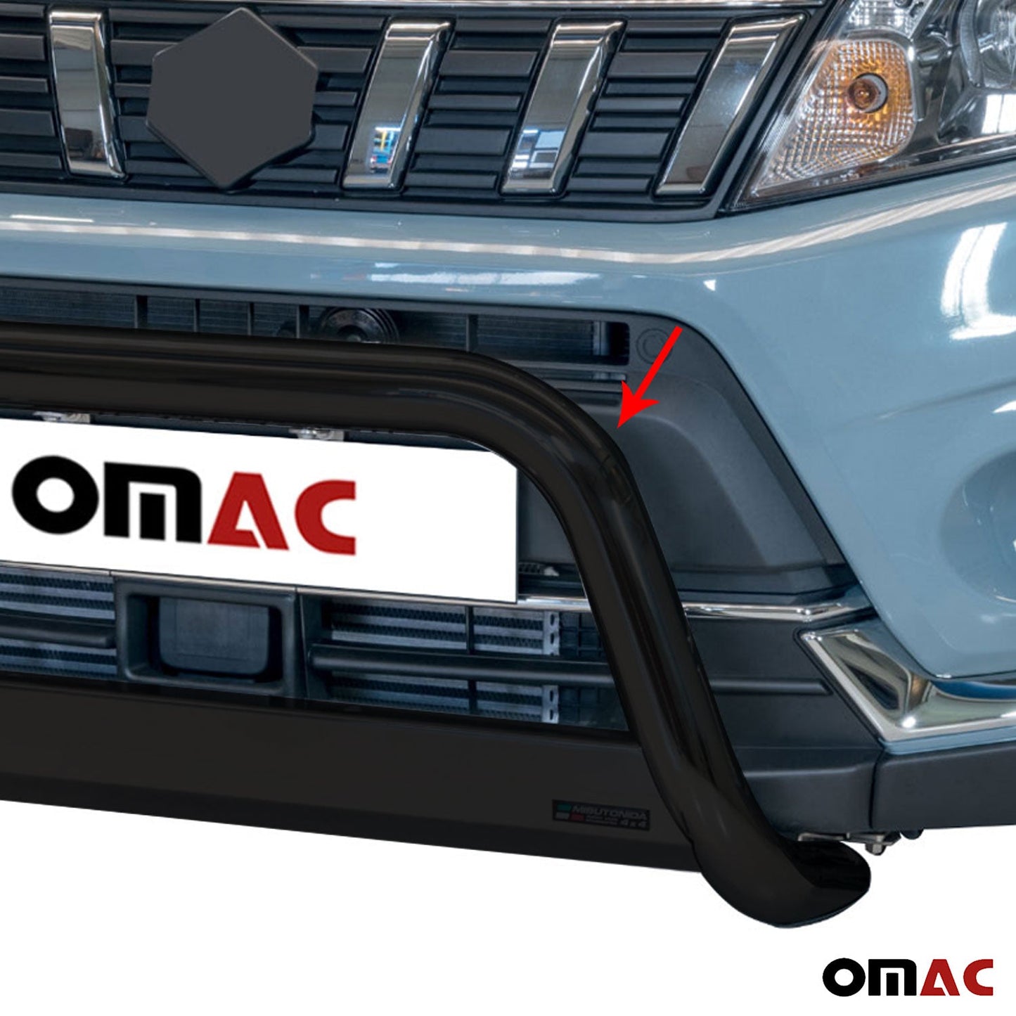 Frontbügel Frontschutzbügel für Suzuki Vitara 2019-2025 ø63mm Stahl Schwarz