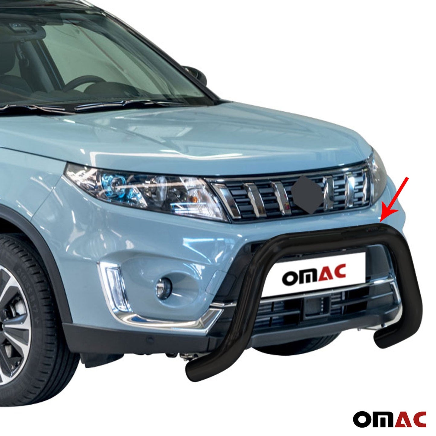 Bară de protecție/buton față pentru Suzuki Vitara 2019-2025 ø76mm oțel negru