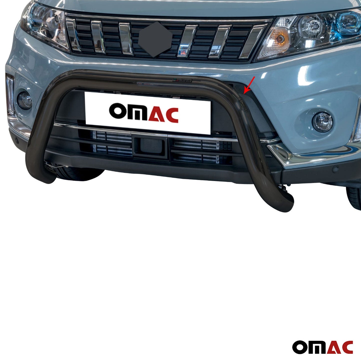 Bară de protecție/buton față pentru Suzuki Vitara 2019-2025 ø76mm oțel negru