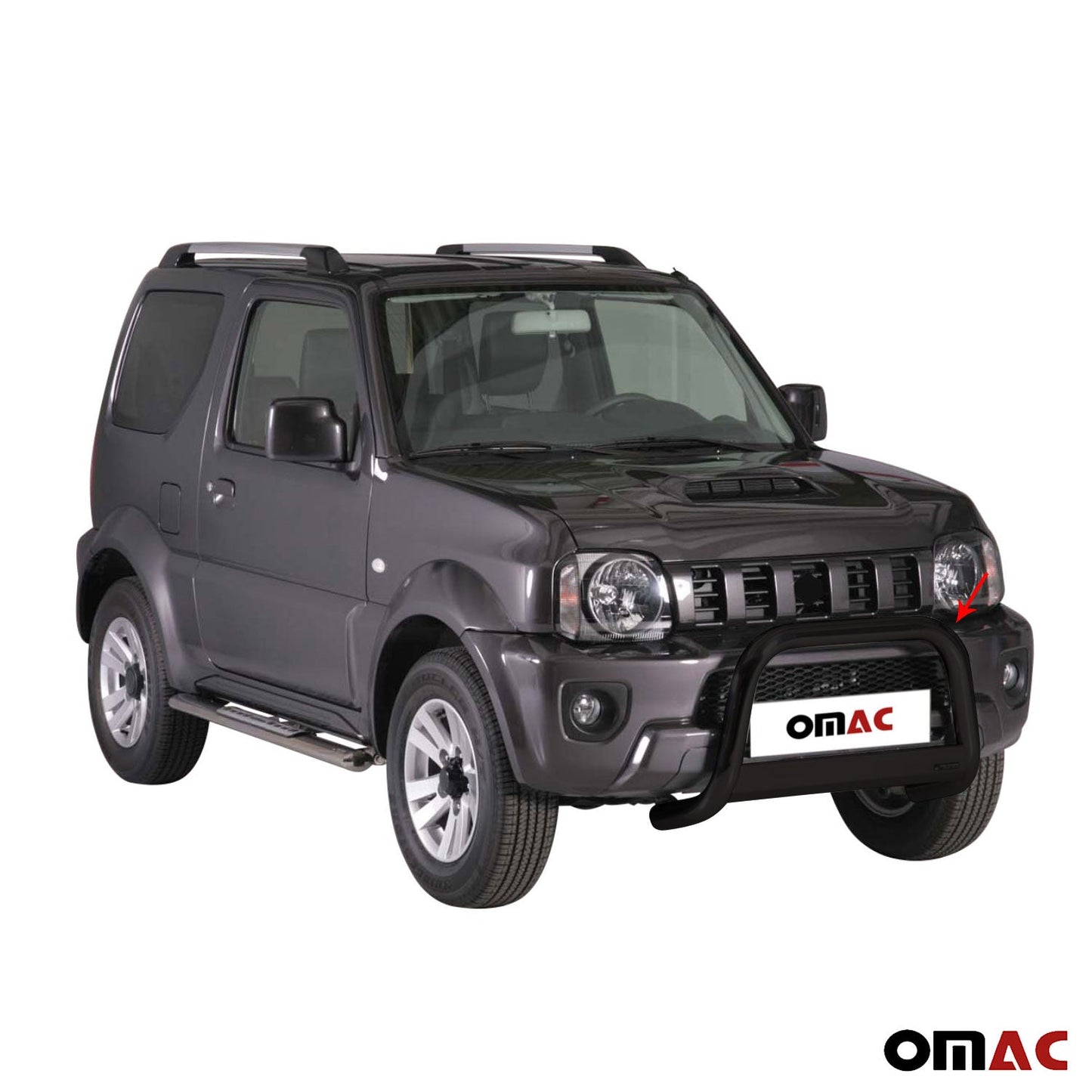 Frontbügel Frontschutzbügel für Suzuki Jimny 2012-2017 ø63mm Stahl Schwarz