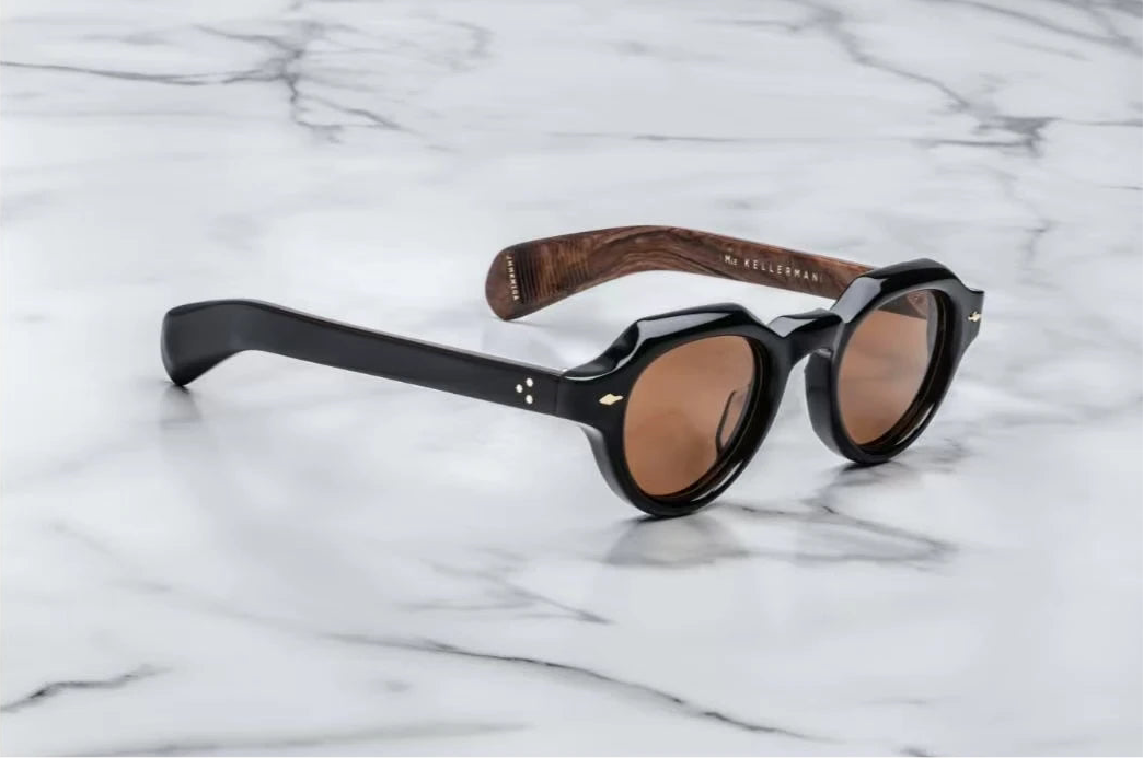 jacques marie mage kellerman luxury titanium sunglasses square vintage fashion