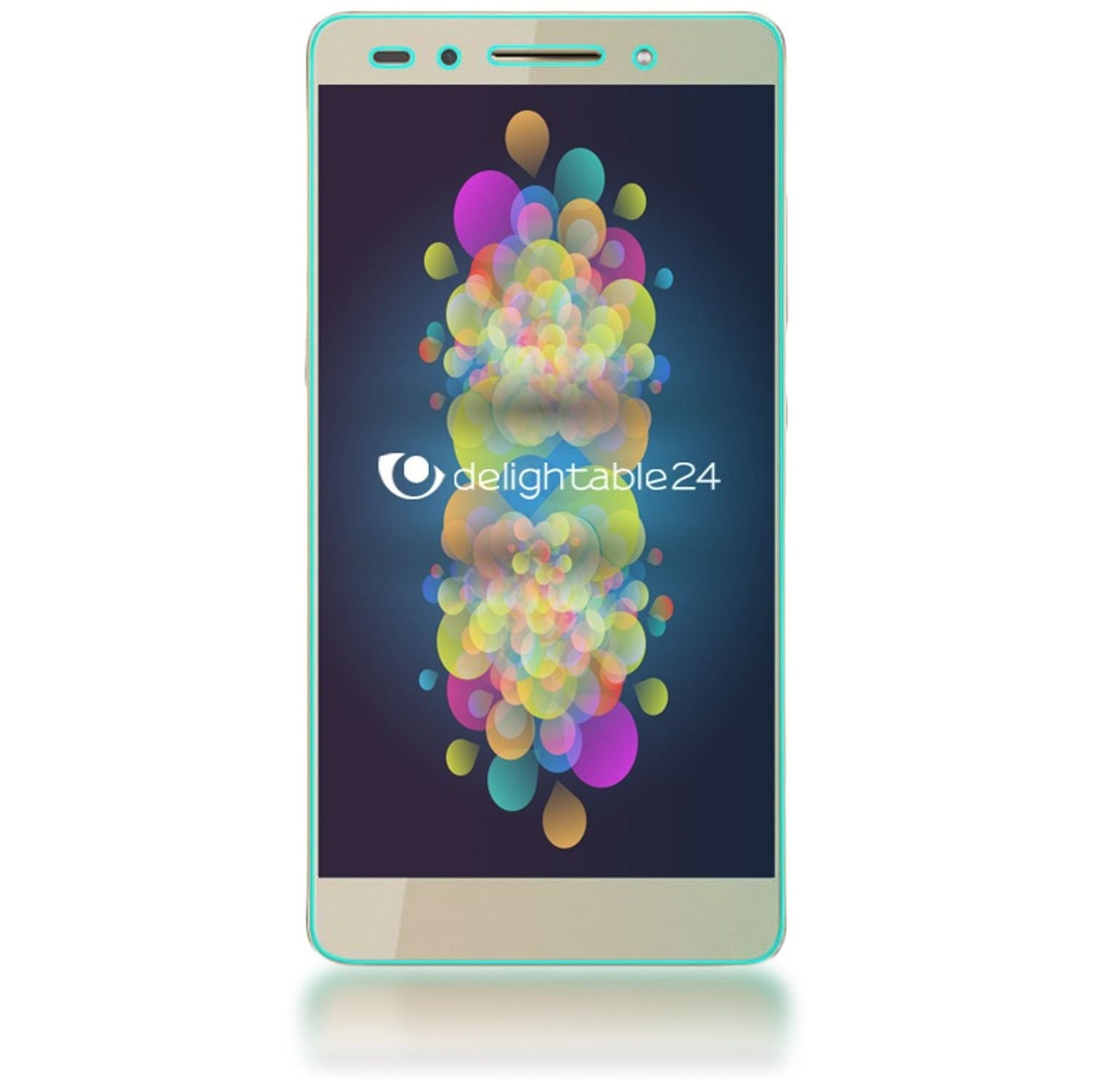 NALIA Schutzglas für Huawei Honor 7, 9H Full Cover Displayschutz Tempered Glass