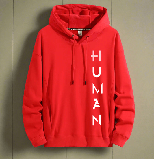 Human Art hoodie warm and stylish for cold weather comfort