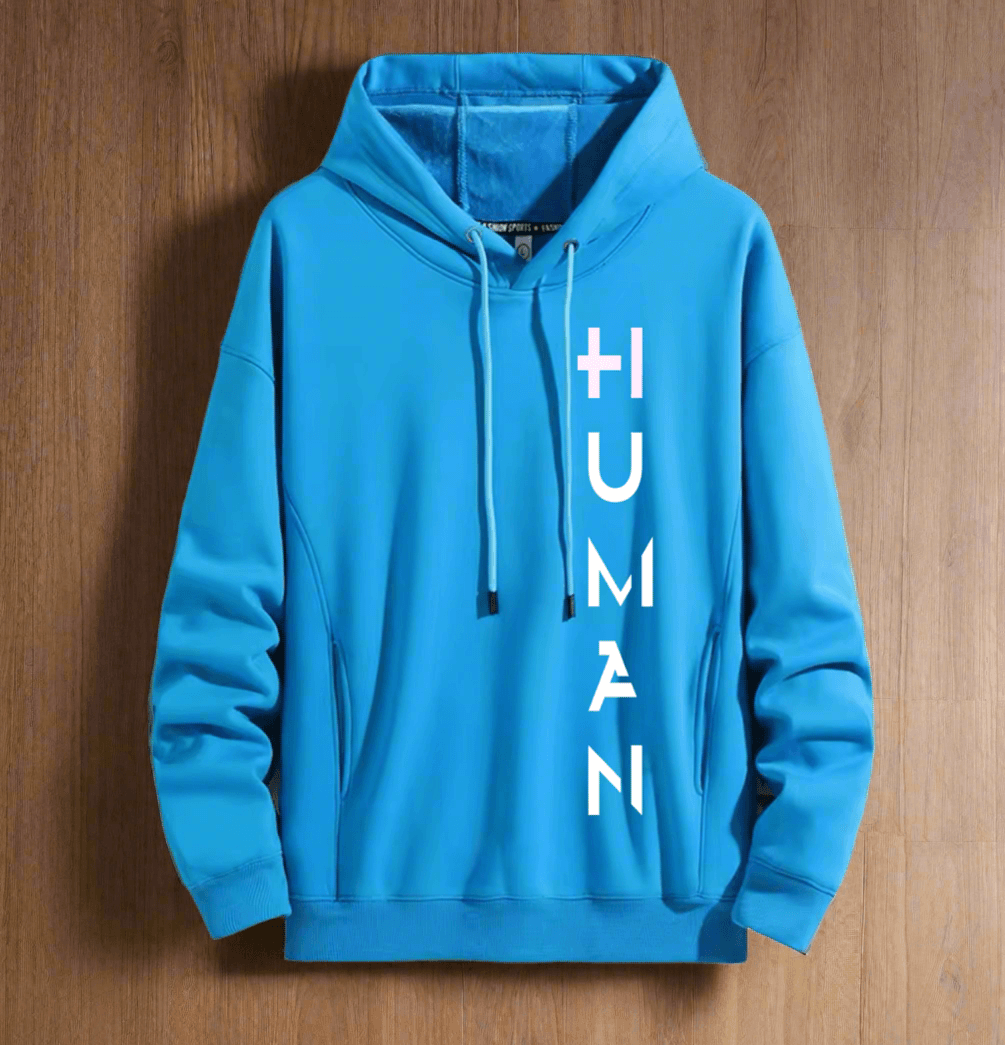 Human Art hoodie warm and stylish for cold weather comfort