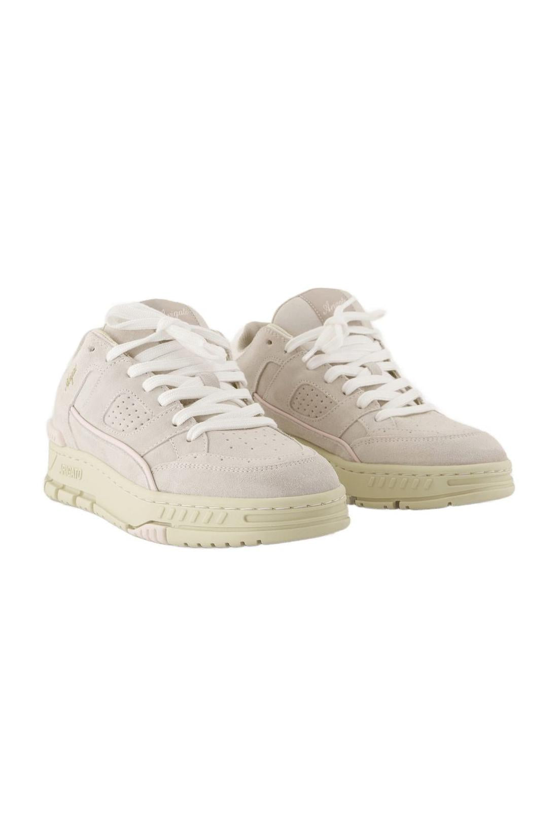 Sneakers Area Lo - Axel Arigato - Leder - Grau/Pink