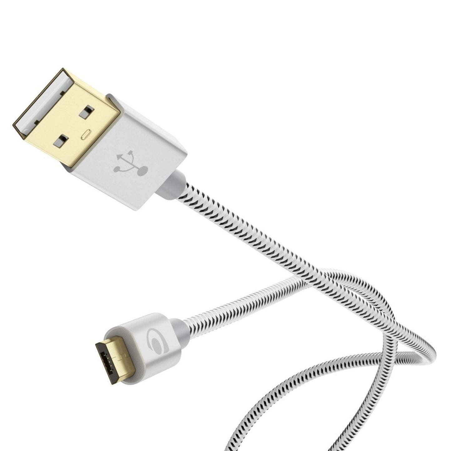 Kabel Micro USB 1 m firmy NALIA, stabilna synchronizacja, szybki kabel do ładowania i transmisji danych telefonu komórkowego