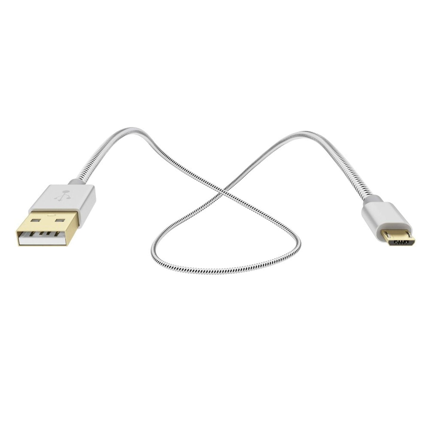 Kabel Micro USB 1 m firmy NALIA, stabilna synchronizacja, szybki kabel do ładowania i transmisji danych telefonu komórkowego