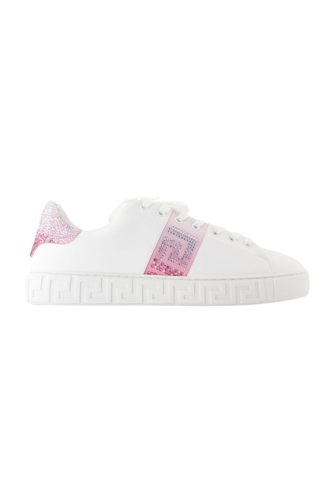 Free Bio Sneakers - Versace - Synthetik - Weiß