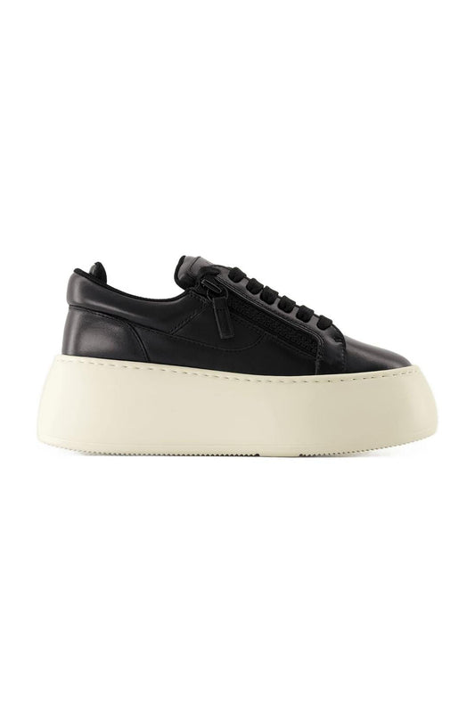 Sneakers Gz94 Maxi - Giuseppe Zanotti - Leder - Schwarz
