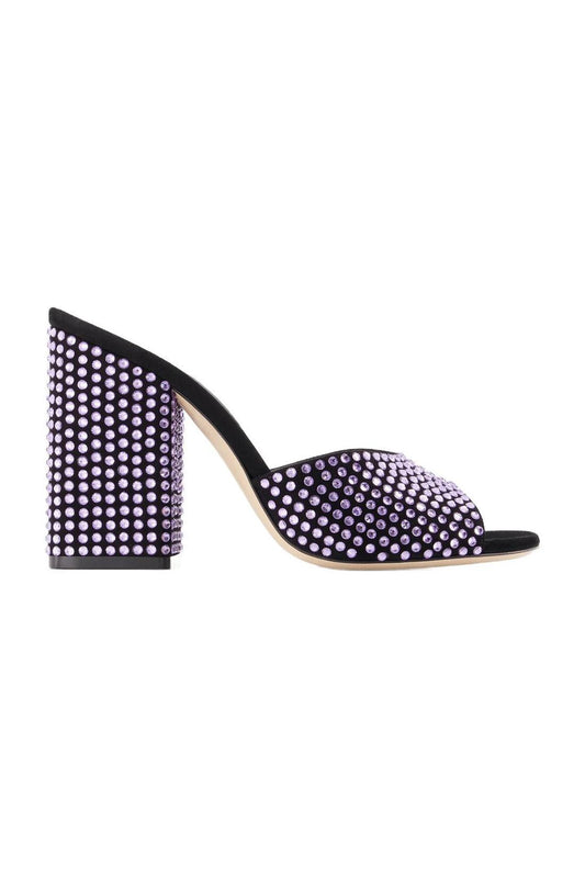 Holly Anja Sandals - Paris Texas - Purple Onyx