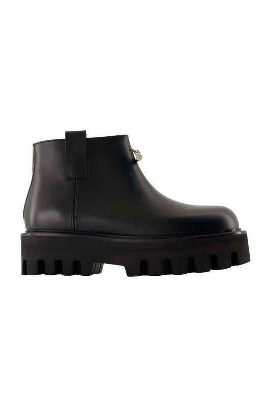 Stiefeletten - Alexander McQueen - Leder - Schwarz