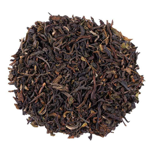 Ceai negru Teekrone Darjeeling FTGFOP 1 Second Flush - pachet de 100 g, cafeină medie, frunze fine