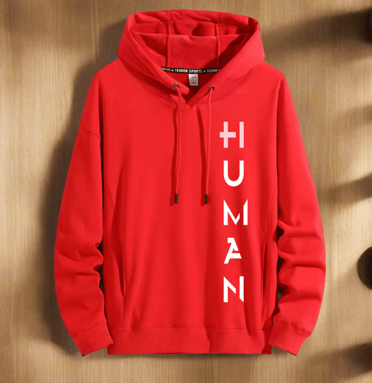 Human Art hoodie warm and stylish for cold weather comfort