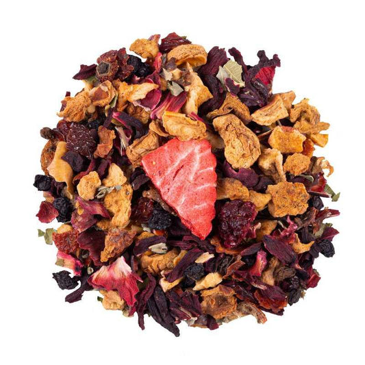 Ceai de fructe Teekrone Berry Selection - Conținut 100 grame Preparare 1 linguriță