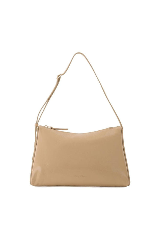 Prism Tasche aus Leder Beige