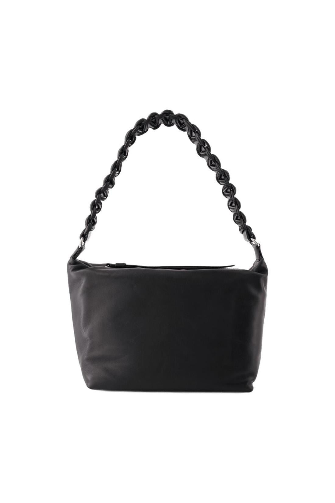 Hobo Lattice XL Tasche - Kara - Leder - Schwarz