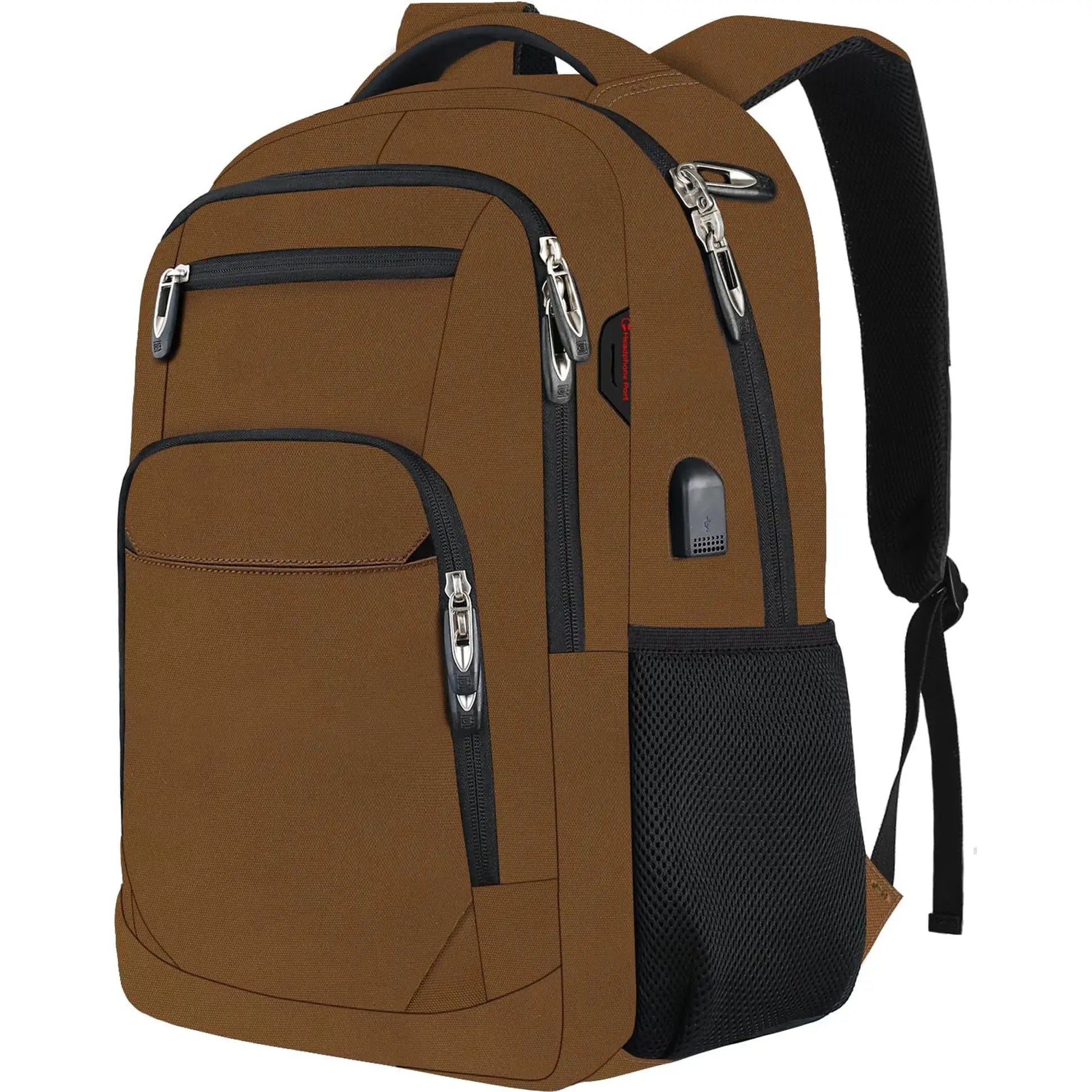 Große Kapazität Rucksack : Laptop Rucksack besitzt mehr als 20 unabhängige Taschen für viel Stauraum und können Powerbank, A4-Ak by Golden Bridge Store