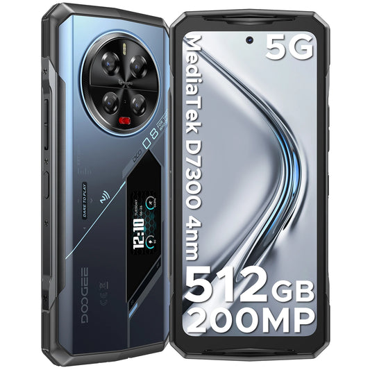 DOOGEE V40 Pro Robustes Gaming Smartphone - 8600 mAh 33W 6,78 Zoll