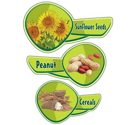 Hrană naturală pentru papagali de junglă - 500g, rase mari