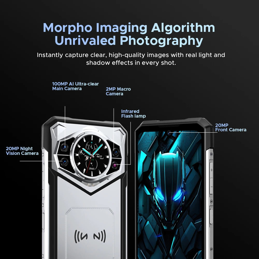 DOOGEE S200 Robustes 5G - 10100 mAh, 33W, 6,7 Zoll Display