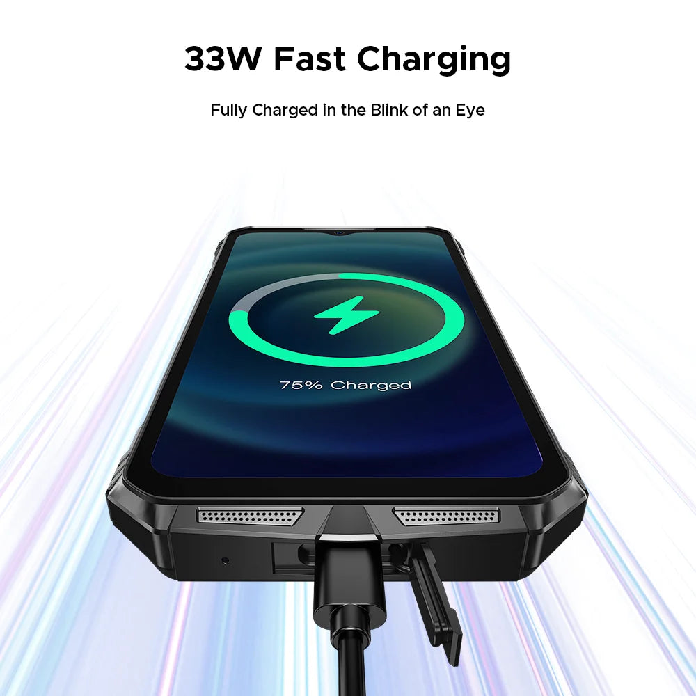 Doogee S118 Pro Robustes 5G Smartphone - 10800 mAh, 33W, 6,6 Zoll