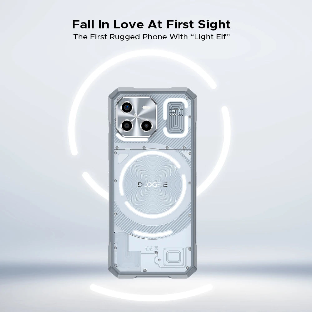 DOOGEE Blade GT Ultra LED-Lichteffekt - 5500 mAh, 33 W, 6.72 Zoll