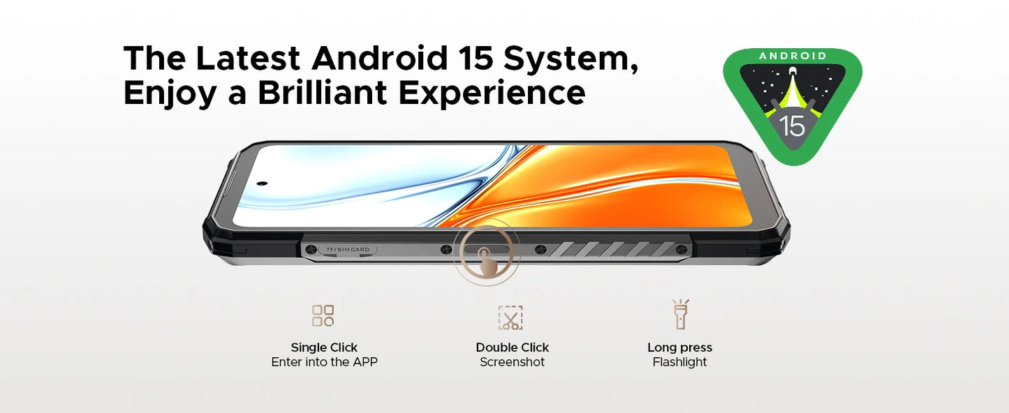 DOOGEE Blade20 Turbo Robustes 5G Smartphone - 10300 mAh, 33W, 6,6 Zoll